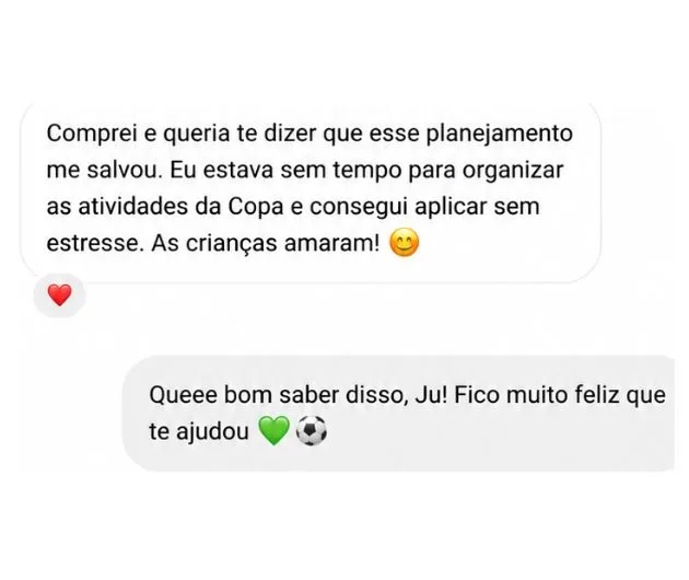 Depoimento professora